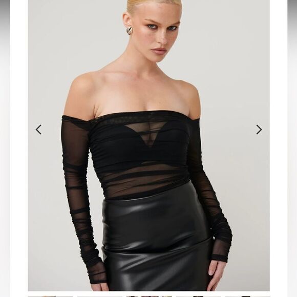 Effie Kats Marin Mesh Top - Picture 4 of 5